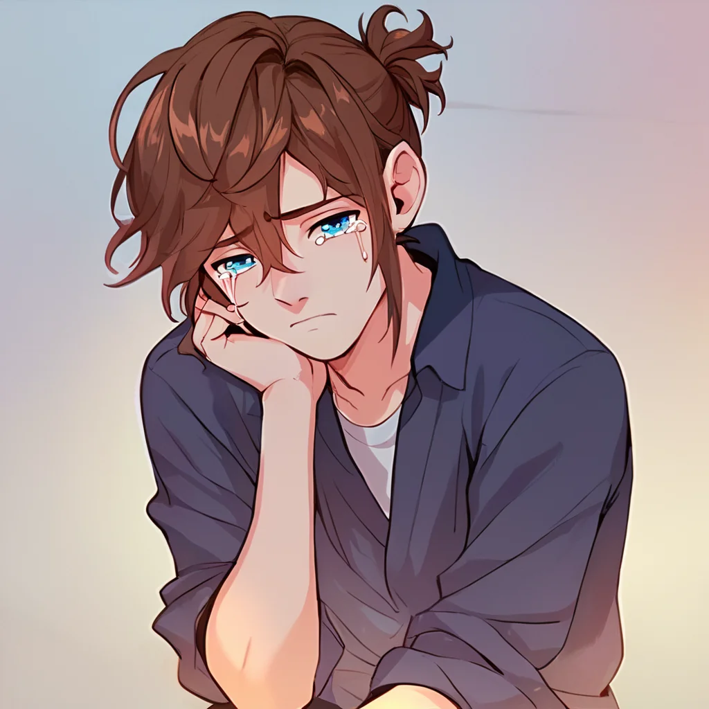 score_9, score_8_up, score_7_up,score_6_up, 1boy,solo, looking at viewer , medium shot,<lora:Arthur-30:0.8> Arthur, blue eyes, brown hair <lora:detailed_notrigger:0.8>, sad, crying, sit