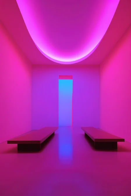 <lora:James Turrell Style:1>James Turrell Style - james turrell installation immersive view ambient occlusion bioluminescent