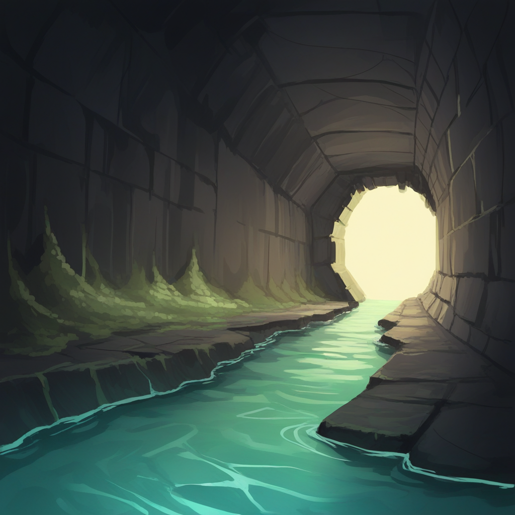score_9, score_8_up, score_7_up, score_6_up, score_5_up, score_4_up, zPDXL2,source_anime,rating_questionable,1girl, solo, <lora:Sewer:0.8> s3wer, sewer, water,