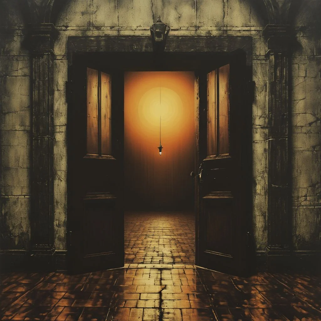 prison, landscape, doors, oriantal, techno, cell,  hope, prison, ,8k, master piece, Cinematic, Beautiful Lighting, trending on Devianart, surreal Art, Fantasy, Digital Art, Impressionistic, Surrealist,