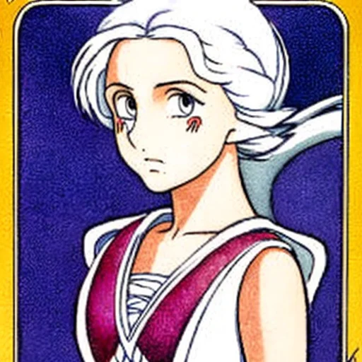 a portrait of daenerys, ((art by oTZk))