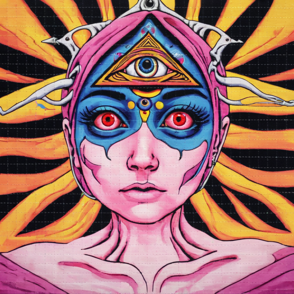 <lora:blttr:0.9>blttr third eye girl