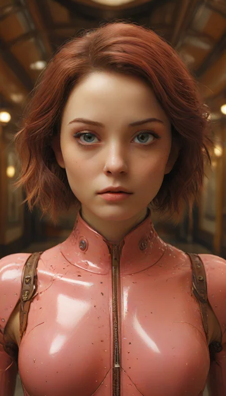 neonpunk style cybernetic robot world of Battle Angle at night, ral-ledlights Alita comes to life in a stunning adaptation, natural skin. Running towards the viewer, she commands attention, revealing every curve and line of her lean athletic form. Her charming and determined expression. The neon lights that bathe her in a warm glow. She maintains the same cool composure that made her such an iconic character. High contrast, vibrant colors, embedding:, extremely large detailed eyes, style of Guweiz, style of Siya Oum, <lora:Happy_World:0.8>,. android, AI, machine, metal, wires, tech, futuristic, highly detailed, . cyberpunk, vaporwave, neon, vibes, vibrant, stunningly beautiful, crisp, detailed, sleek, ultramodern, magenta highlights, dark purple shadows, high contrast, cinematic, ultra detailed, intricate, professional