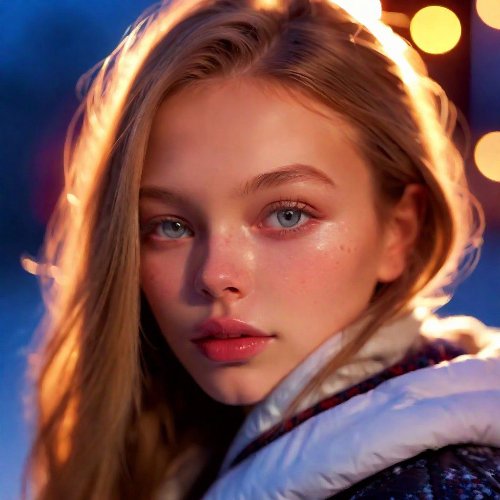 Bonnie, anna, highly detailed face, big lips, russian girl,(bokeh:1.3), sharp, ultra detailed, lens flare, dream like art, ultra realistic, ultra detailed clothing, ultra detailed shadows, vibrant, ultra detailed lighting
