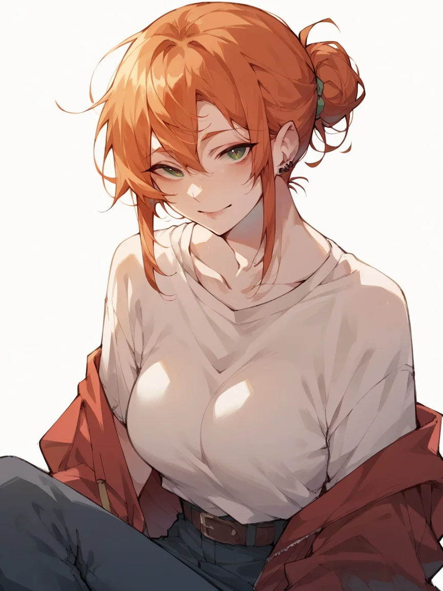 score_9, score_8_up, score_7_up, score_6_up, score_5_up,  <lora:ch33s3XLP:1> ch33s3, 1girl, ginger, curvy