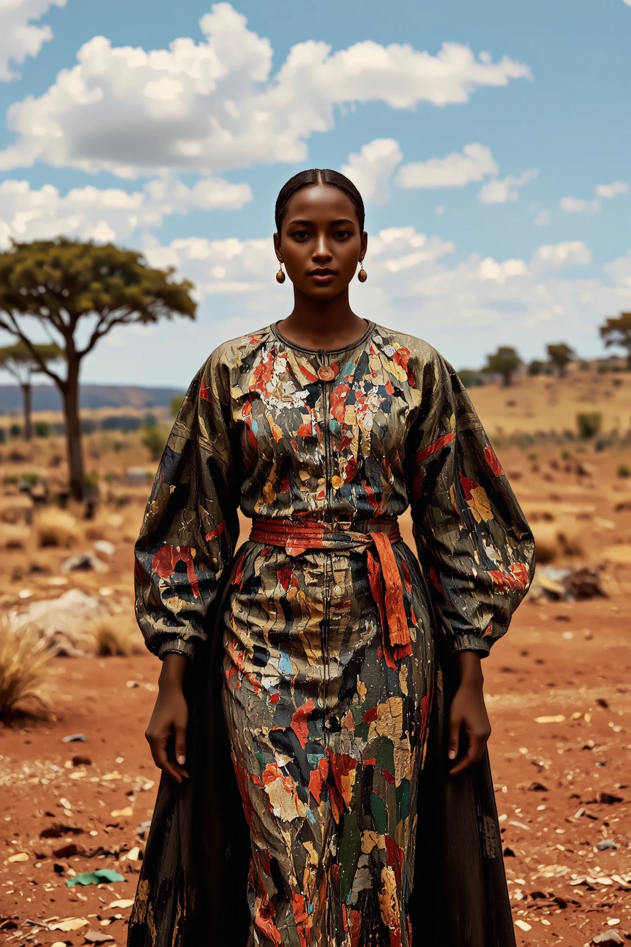 runway, beautiful Zimbabwean landscape,  woman, multilayer paint splash style, <lora:Hand v2:1> <lora:Anti-Blur:1> <lora:Insane Detail Slider:0.5>   <lora:Flux.1_Turbo_Detailer:0.6>   <lora:flux-photo-transparent_Alpha_1.0:0.8> <lora:flux.1_lora_flyway_Epic-detail_v2:1>   <lora:Painterly01b_CE_FLUX_AIT:0.8> pntrlyCE_style