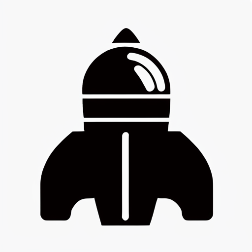((( White background, solid color background))),<lora:gmic_bptbv1-000014:1>,93icon\(93ic1\), a black and white icon of a rocket ship or ship with a long nose and a nose ring on the nose, solo, simple background, white background, monochrome, no humans, silhouette