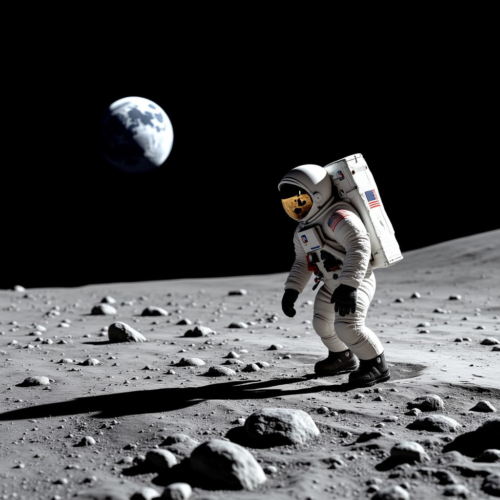 img_1017.cr2,the most realistic, photorealistic photo ever taken (ASTRONAUT LANDING ON THE MOON:1.5), EARTH IN THE BACKGROUND, Captured with a Hasselblad X2D 100C and an 18mm f/1.9 lens, hyper-realistic textures, elegant shadows, incredible realism, 16K, ultra-detailed textures, perfect lighting,aidmaimageupgrader
