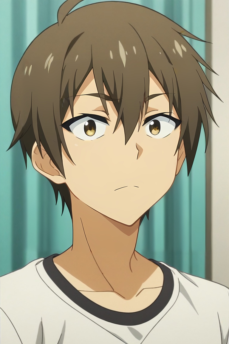score_9, score_8_up, score_7_up, source_anime, rating_safe, , anime screencap, , official style, , , 1boy, solo, male focus, <lora:hideki_nishimura_pony:0.8>, hideki_nishimura, brown hair, brown eyes, short hair, hair between eyes, ahoge, , , <lora:sdxl_lightning_8step_lora:1>