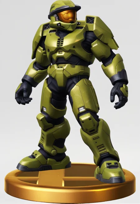 score_9, score_8_up, score_7_up, source_anime, 1boy, solo
<lora:zs_SmashTrophiesXL:1> smashtrophies, faux figurine, 3d, full body, white background,
<lora:masterchief-halo-richy-v1_pdxl:1> masterchief, helmet, visor, green power armor, standing