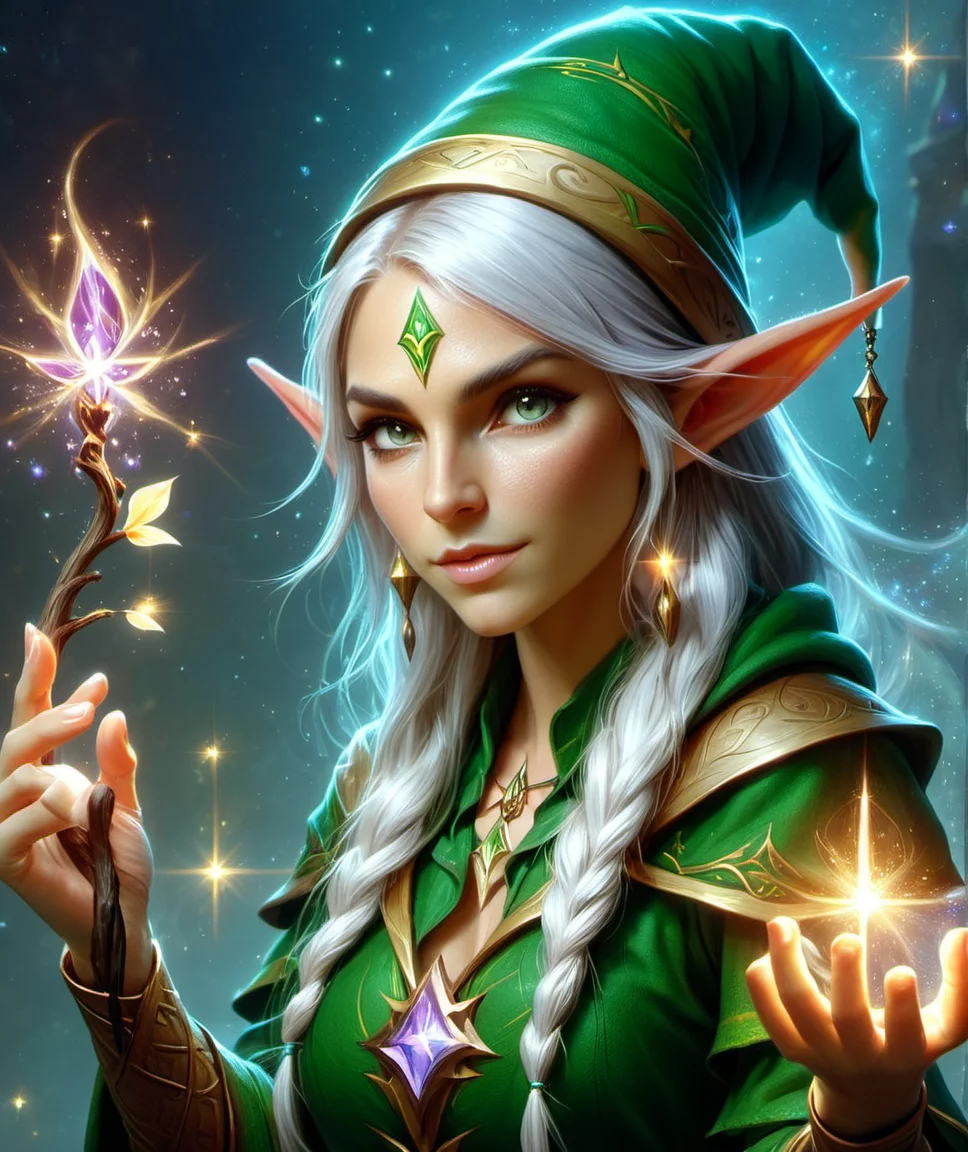 Mage, Elf, derv-etmgc <lora:derv-etmgc-SDXL-CIVITAI:0.8>