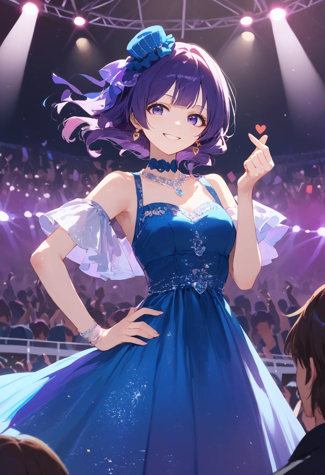 score_9, score_8_up, score_7_up, 1girl finger heart, light smile, hand on hip, stage, audience, idol, dress
<lora:finger_heart_korean_retry_1:1>