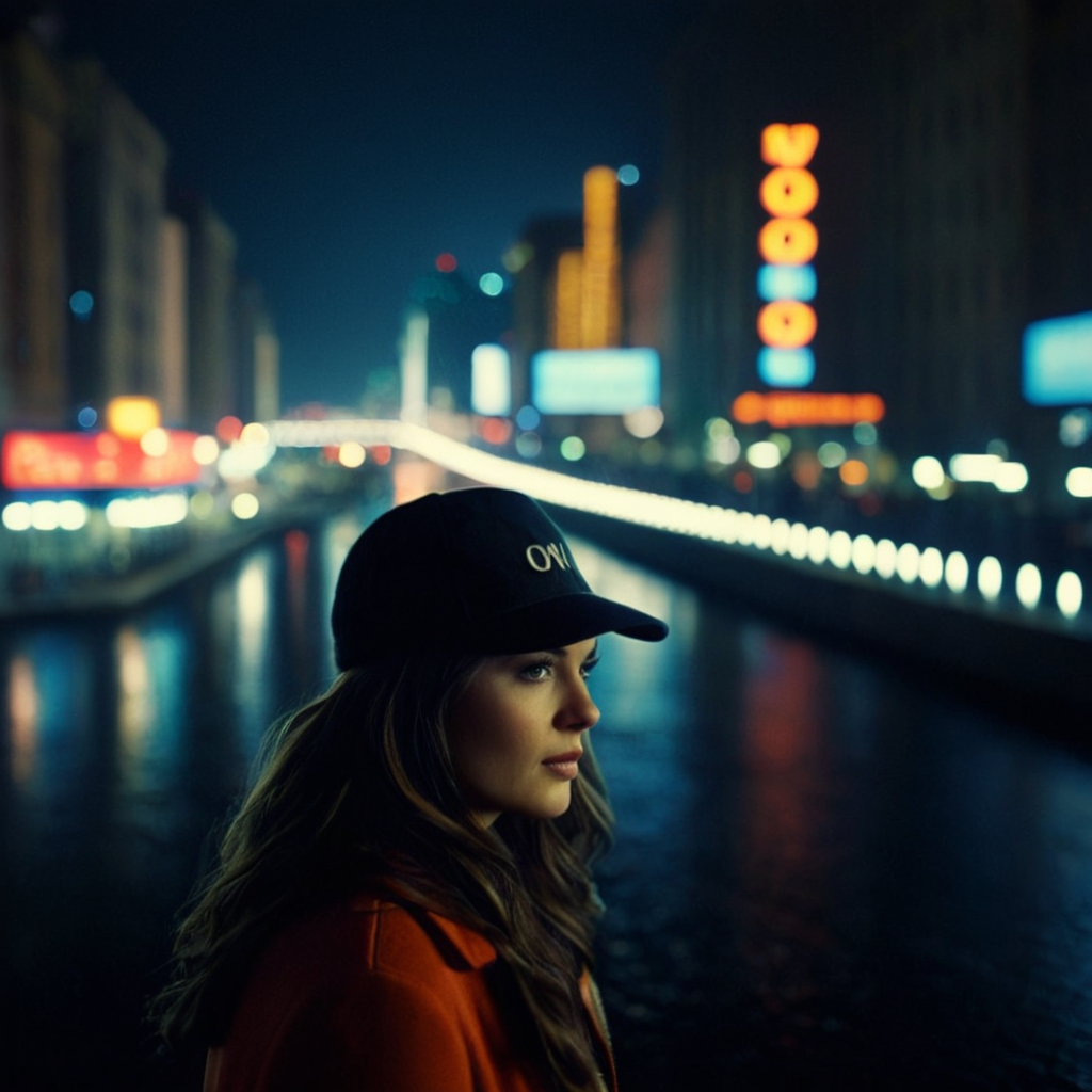 cinematic film still of <lora:add-detail-xl:0.3>0
<lora:detailed:0.3> realism
<lora:perfection style:0.2> perfect
<lora:eyetune:0.5>
<lora:xl_more_art-full_v1:0.1>
<lora:Ron Fricke style:0.2>
<lora:Unreal Engine style:0.3>
<lora:TeethXL:0.3>
<lora:Chiaroscuro Lighting Style:0.3> Chiaroscuro Lighting Style
 <lora:Tilt shift photography style:1>
A cinematic Tilt shift photo of a city at night with a lot of lights, movie themed, sharp, detailed, epic cinematic Tiltâshift photography, artistic creative Tiltâshift photography style, dramatic cinematic light style, cinematic dramatic color style, Kodak film style, Tilt shift photography style, 1girl, hat, blurry, night, letterboxed, building, scenery, city, cityscape, city lights, lights, outdoors, no humans, depth of field
, shallow depth of field, vignette, highly detailed, high budget, bokeh, cinemascope, moody, epic, gorgeous, film grain, grainy