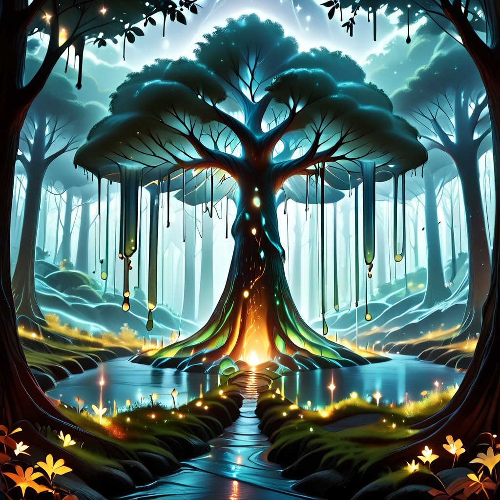 {{ (  score_9, score_8_up, score_7_up, score_6_up, Masterpiece, Highly Detailed, 8k, Volumetric Lighting, Shadows, Proper Lighting Effects, Full body Shot, sl1m3d, slime-morph ) }}
BREAK
{{ Detailed Background ( Deep Forest, Nighttime, Full Moon, Stars, Sparse Clouds ) }}
BREAK
Owls Flying Through The Trees