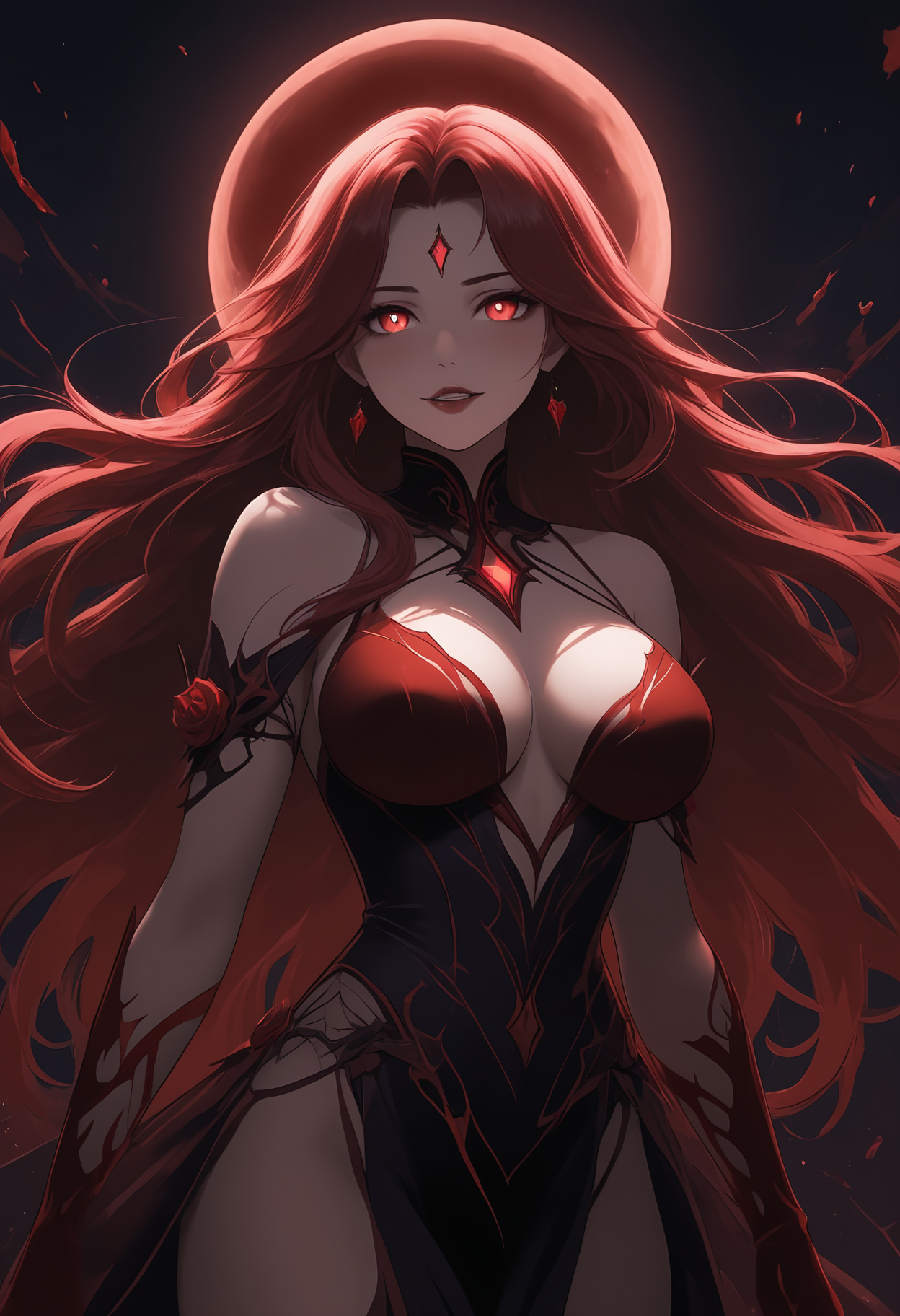 score_9, score_8_up, score_7_up, score_6_up, dynamic, (anime, masterpiece), best quality, (8k), detailed background, sharp focus, intricate, ambient lighting, super high quality, hyper detailed background, cinematic lighting, adult, double tone long hair, big breasts vampire, moon-drenched seduction, crimson-lust whispers, eternal-night allure, shadow-embrace mystery, blood-ritual elegance,  <lora:CatgirlStyle_v2-000012:1>, CatGirlStyle