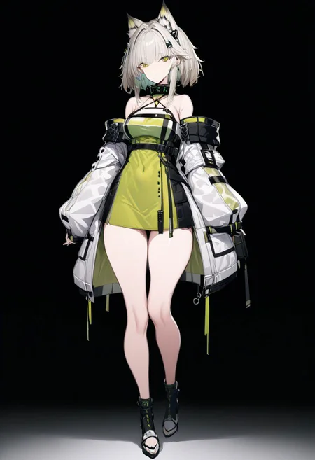 masterpiece, best quality, ultra-detailed, beautiful, nai3, 1girl, solo, full_body, tachi-e,
kal'tsit_\(arknights\),