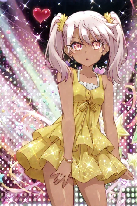 detailed background, shiny skin, posing,
heart, bloom, glitter, sparkle,
<lora:prisma.il:1>,
prisma,
chloe,
casual fashion,
pigtails,