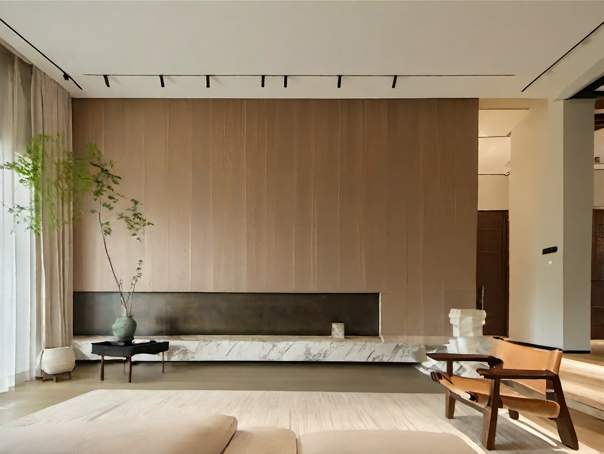 bestquality,masterpiece,highquality,real,realistic,superdetailed,fulldetail,8K,Wooden leisure,living room,plant,chair,potted plant,background wall,Floor lamp,carpet,Side table,Floor tiles,Cixi track light,couch,wooden floor,window,curtains,still life,Air conditioning vent,door,step,<lora:åæ¨ä¼é²Wooden leisure.xl-000024:1>,