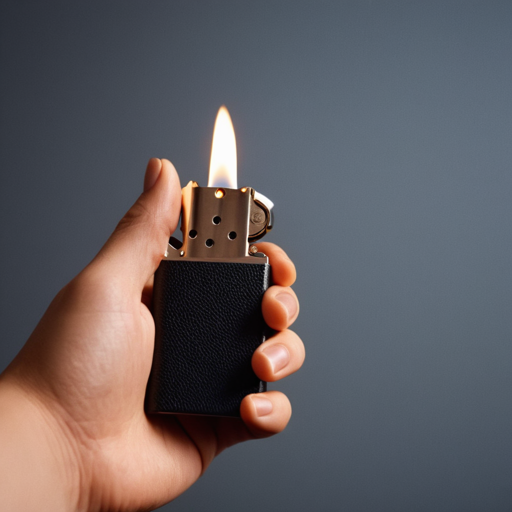 cinematic film still of  <lora:hands5g:0.9>
Sharp detailed high quality image of a person holding a lighter in their hand, detailed background, 12K, high megapixel, realistic, realism, different, raw image, sharp style, solo, holding, photorealistic, hand focus
, shallow depth of field, vignette, highly detailed, high budget, bokeh, cinemascope, moody, epic, gorgeous, film grain, grainy
