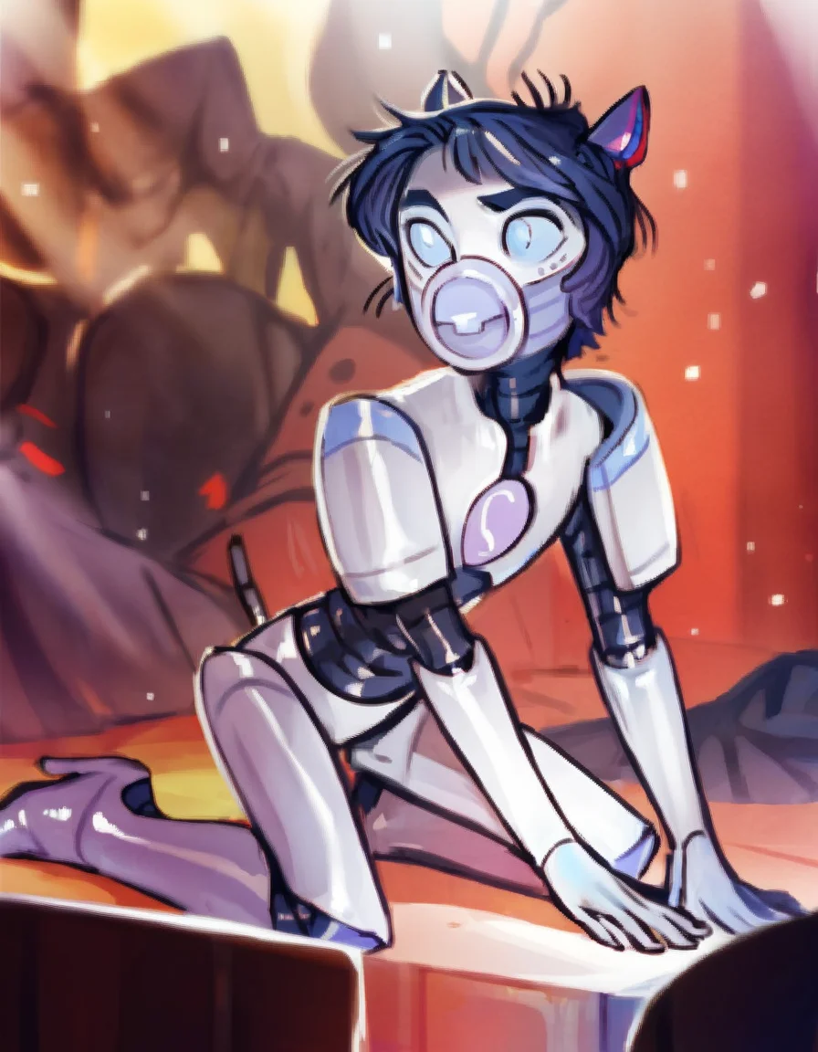 score_9, score_8_up, score_7_up, score_6_up, score_5_up, score_4_up, source_anime,  StratosSix, robot, humanoid robot, on stage