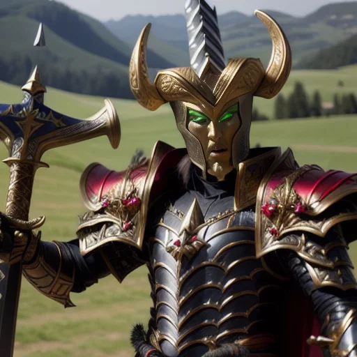 Malekith, aggressive look, detailed facial features, ((holding a giant sword in main hand)), wearing armor, shield in off-hand, toned, full-length photo, tiara on head, 70mm lens, symmetrical, posing, (small red areolas:1.2), athletic, sharp, textured skin, perfect body, goosebumps, 1boy, realistic, detailed, slim, (perfect fingers:1.2),(perfect sword:1.2), amused, photographed by a Nikon Z7 II Camera,(high detailed skin:1.2),8k uhd, <lora:Malekith:1>