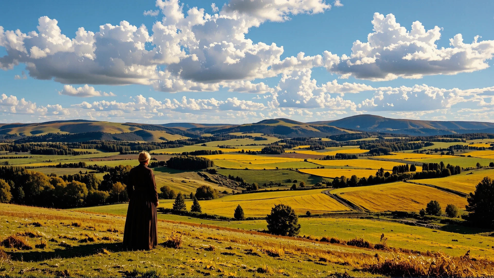 beautiful landscape, medieval peasant woman , multilayer paint splash style,  <lora:Hand v2:1> <lora:Anti-Blur:1> <lora:Insane Detail Slider:0.5>   <lora:Flux.1_Turbo_Detailer:0.6>   <lora:flux-photo-transparent_Alpha_1.0:0.8> <lora:flux.1_lora_flyway_Epic-detail_v2:1>   <lora:Painterly01b_CE_FLUX_AIT:0.8> pntrlyCE_style