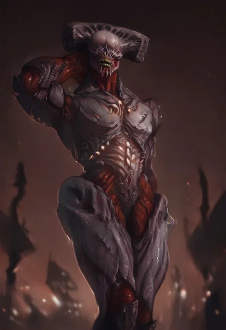 score_9, score_8_up, score_7_up, solo, front view, male, Summoner_DOOM, Demon, Without eyes, claws, skull, monster, fangs, source_anime, 1boy, solo, muscular:0.3, hands, happy face, smile, (((dutch angle, posing, from below, looking at viewer)))
BREAK
city, ruins, back alley, outside, night,