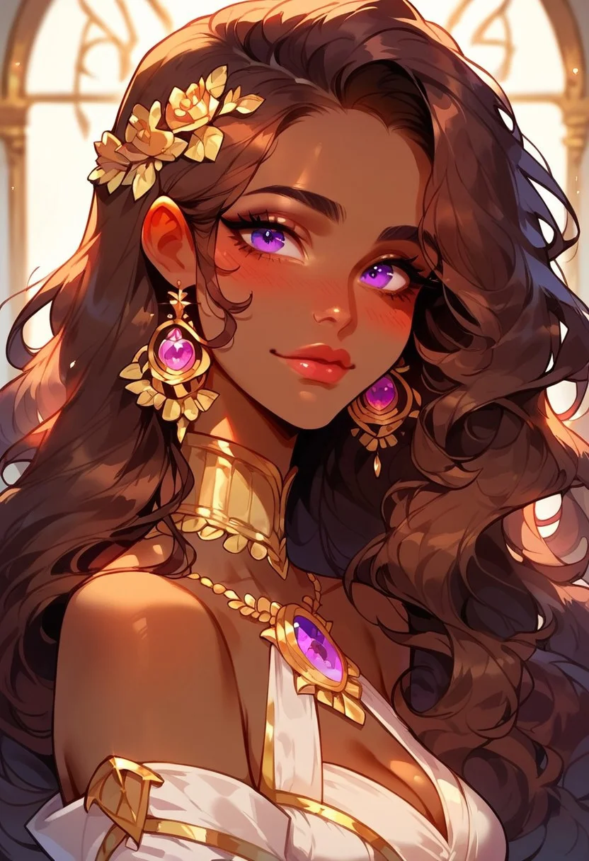 score_9, score_8_up, score_7_up, score_6_up, <lora:p3tl0v3XLP:1> , solo, 1girl, dark skinned female, brown hair, long hair, purple eyes colour, beautiful face