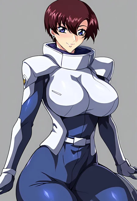 score_9, score_8_up, score_7_up, source_anime, BREAK, easynegative, FastNegativeV2, EasyNegativeV2, F4n-n0-h1tori, haganef style, breasts, 1girl, solo,sexy body , young, anime, mature, young, adult, sexy BODY, SLIM WAIST, 1GIRL, SOLO, legs, body mature, and adult, legs,large breasts,,mature woman, large breasts, adult, mature body, five fingers, smile.
mayuralabbatt, red hair, blue eyes, pilotsuit, gauntlets