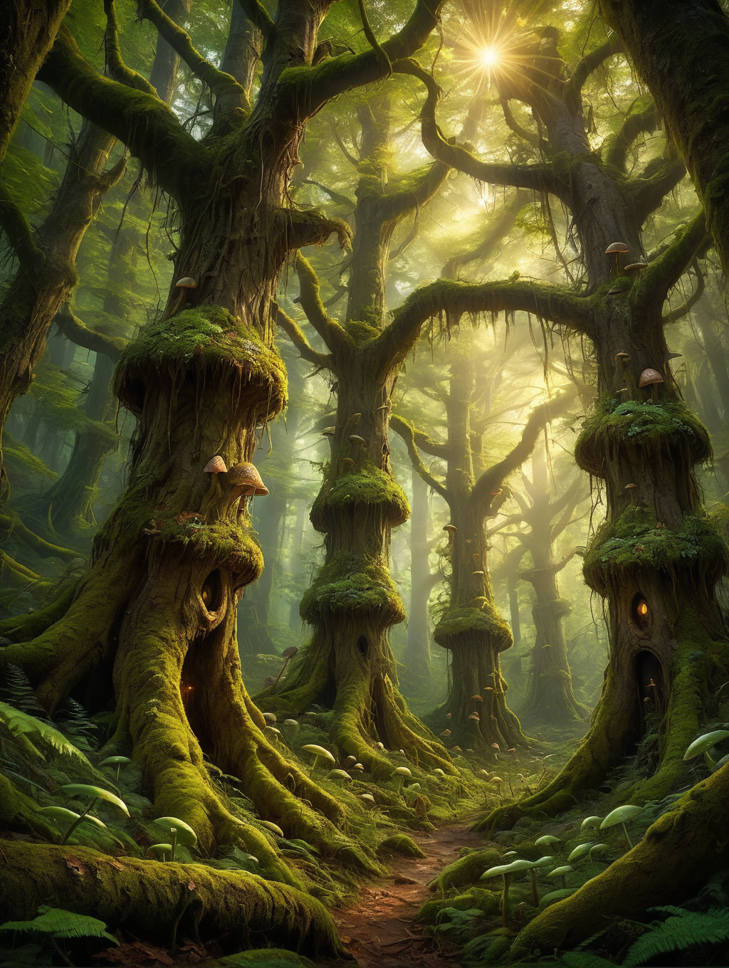 oil painting, 
A mystical forest
34K uhd, masterpiece, high detail, 8k, intricate, detailed, high resolution, high res, high quality, <lora:add-detail-xl:1.8>, highly detailed, Extremely high-resolution details, fine texture,