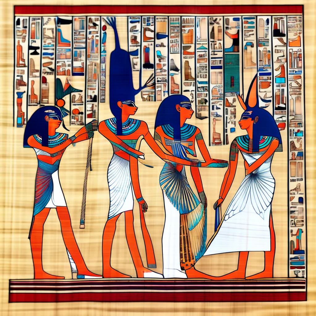 Ancient Egyptian Papyrus 2900 B.C.