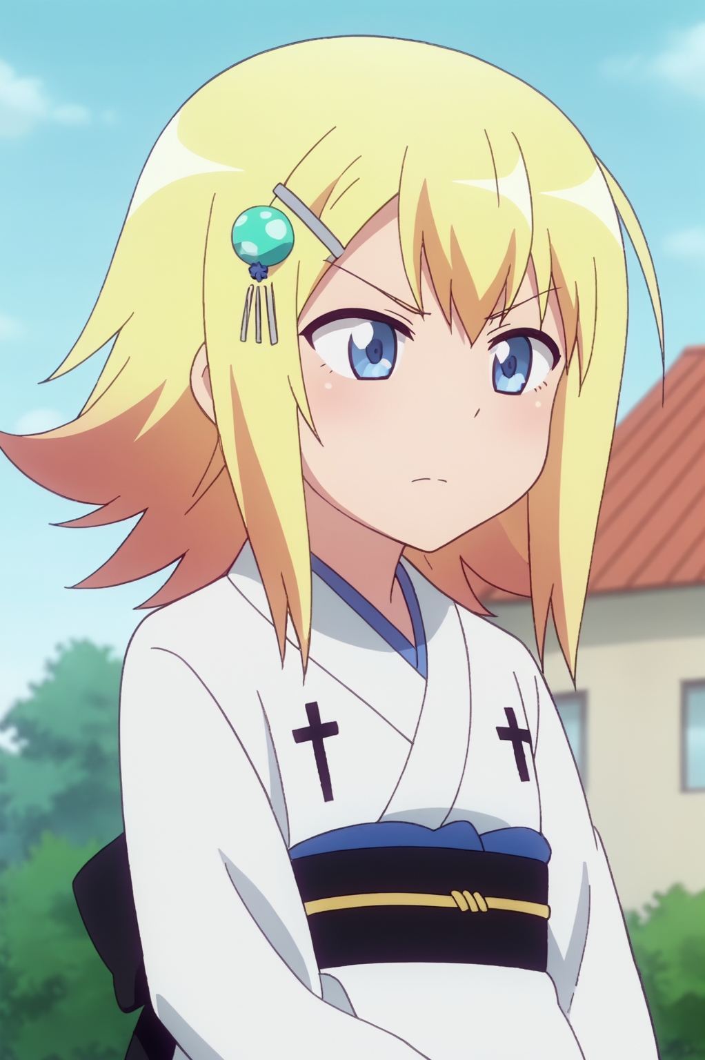 anime screencap, rating safe, Zeruel Tenma, upper body <lora:Gabriel_DropOut-Zeruel_Tenma-PDXL:0.8>