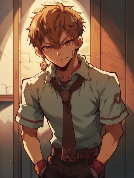 score_9, score_8_up, score_7_up, score_6_up, score_5_up, <lora:JSHkunXLP:1> jshkun, 1boy, brown hair, solo