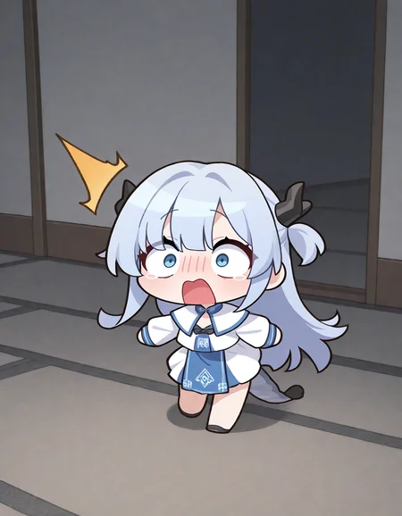 1girl, solo, longwu, longwu\(xinchun\), constricted pupils, wide-eyed, surprised,
chibi, very awa, masterpiece, best quality, amazing quality, absurd res, hi res, highres, <lora:ER_SD:1> <lora:longwu:1>