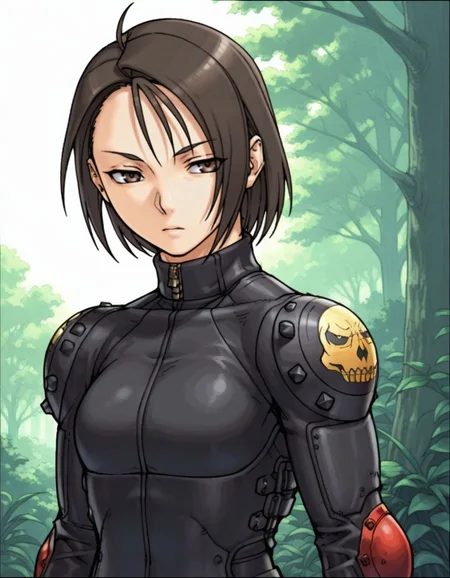 masterpiece, best quality, <lora:Akira_Kazama_Rival_Schools_-_IL:1>, 4kira, 1girl, kazama akira, (solo),