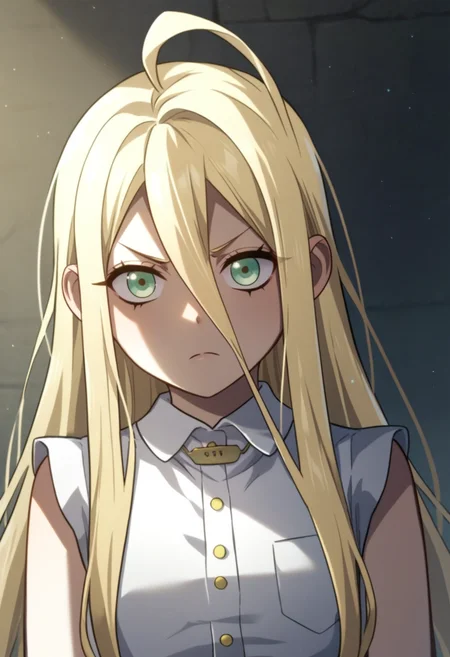 score_9, score_8_up, score_7_up, , <lora:add-detail-xl:3>,
BREAK
<lora:peri:0.8>, peri, green eyes, blonde hair, long hair, hair between eyes, ahoge, white dress,
BREAK
solo, serious,,