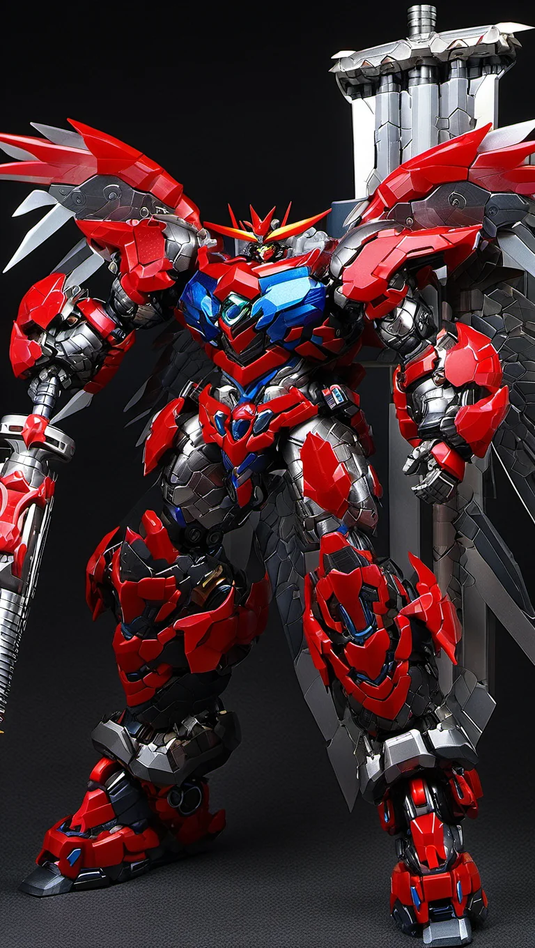 (SRS:1.5), mecha robot, mecha armor, full armor,glowing blue eyes, city, (full body:1.2),clenched hand, mechanical parts, robot joints,(huge shield:1.2),best quality, masterpiece, highly detailed, ultra-detailed,(battle-ready:1.2),(powerful stance:1.3),(Detailed eye description:1.2),(huge mechanical weapon:1.3),(detailed armor description:1.2),(detailed shield description:1.2),(detailed weapon description:1.2),(huge mechanical gun:1.2),(holding gun and weapon :1.3) <lora:srdxl_v07ux2:0.8>