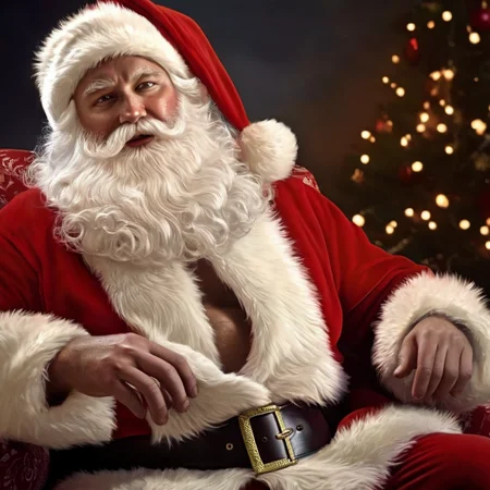 Hyperrealistic art of <lora:Santa Claus:1.5>
Santa Claus a creepy man dressed in a santa claus outfit , Extremely high-resolution details, photographic, realism pushed to extreme, fine texture, incredibly lifelike
