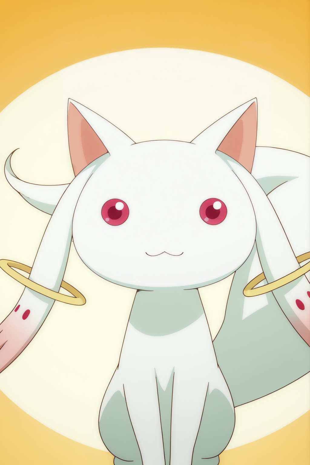kyubey, no humans <lora:Madoka-kyubey-illustrious:0.8>