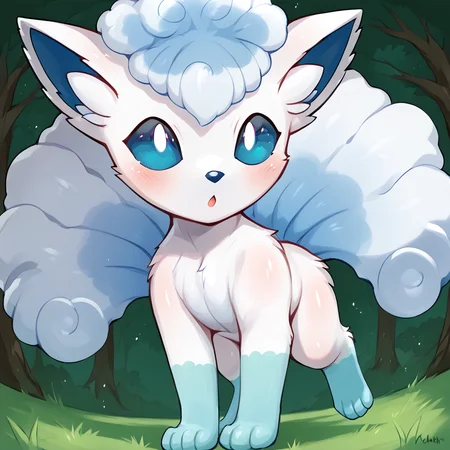 <lora:Style_rabbitadvisory_BETA:1>,furry,furry female,solo,<lora:POKEMON_ALOLAN_VULPIX:1>,alolan_vulpix,âââ