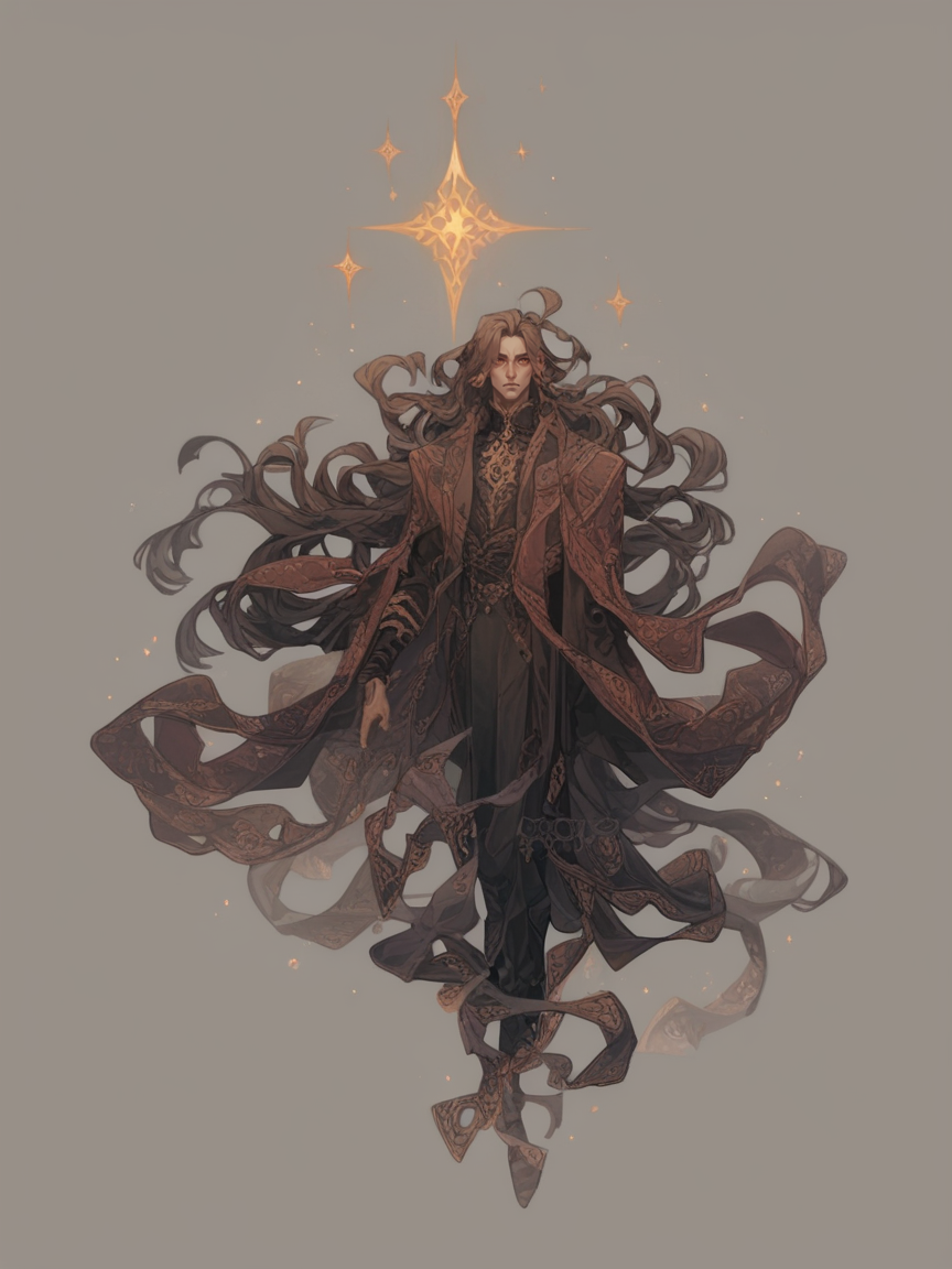 score_9, score_8_up, score_7_up, score_6_up, score_5_up, score_4_up,   <lora:11ng3z0XLP:01> 11ng3z0, 1boy, long hair, simple background,