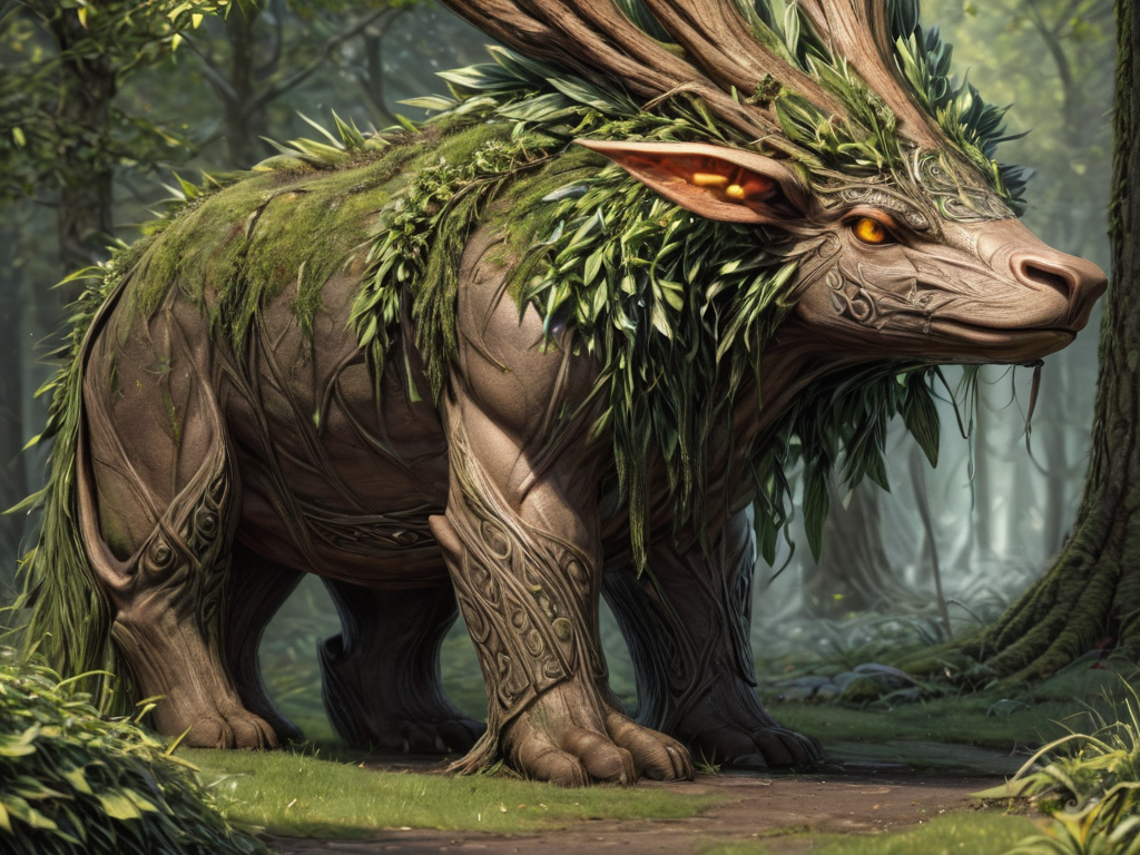 druidic animal <lora:LoromXL_Druidic_Naturalism_v1:1.2>
