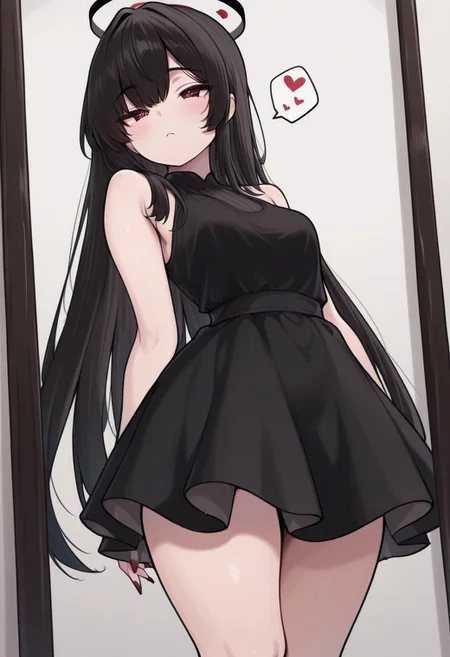 masterpiece, best quality, amazing quality, very aesthetic, absurdres, little black dress