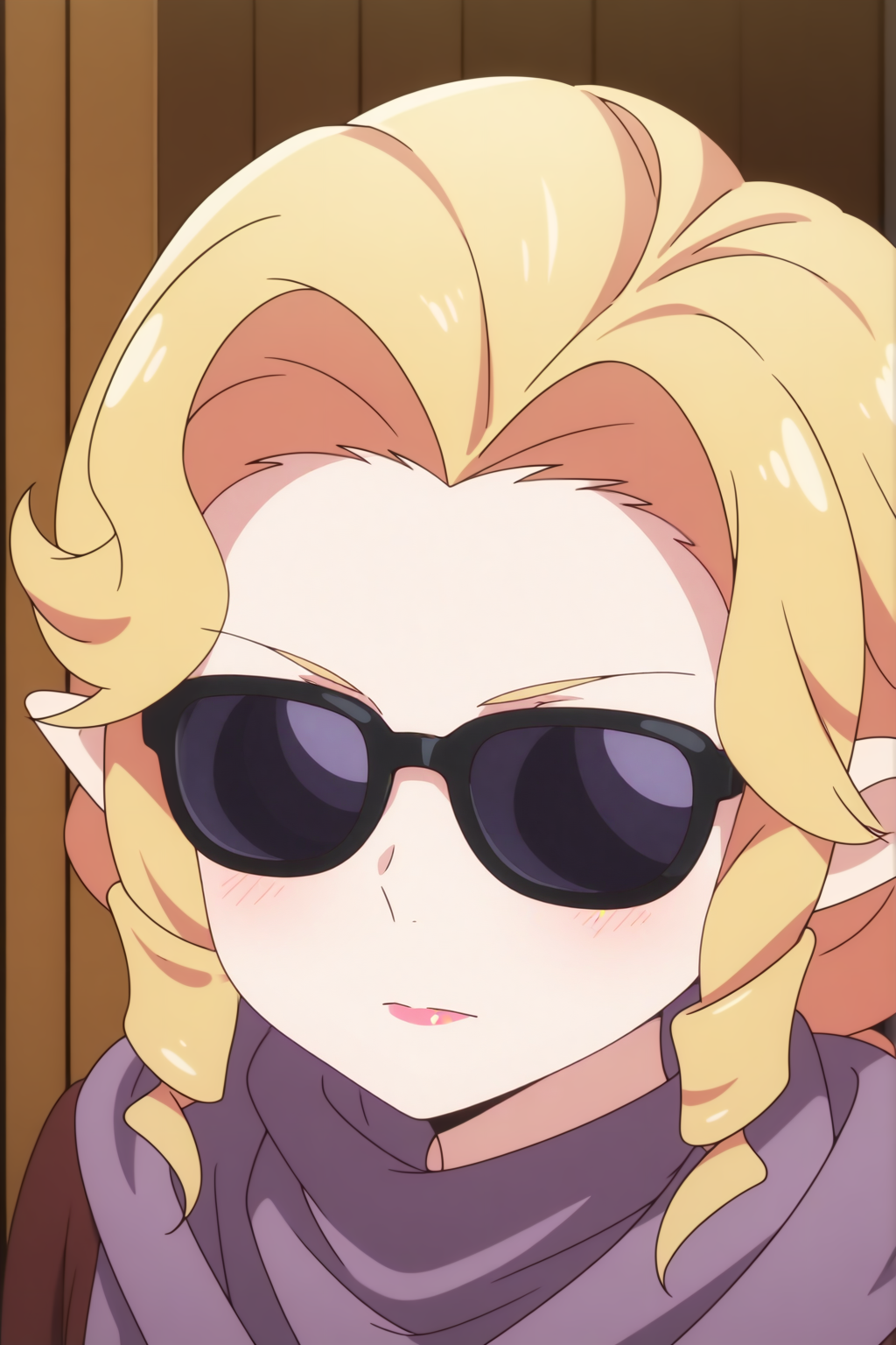 Elfs_Mother, sunglasses,  <lora:Eromanga_sensei-Elfs_Mother-illust:0.8>