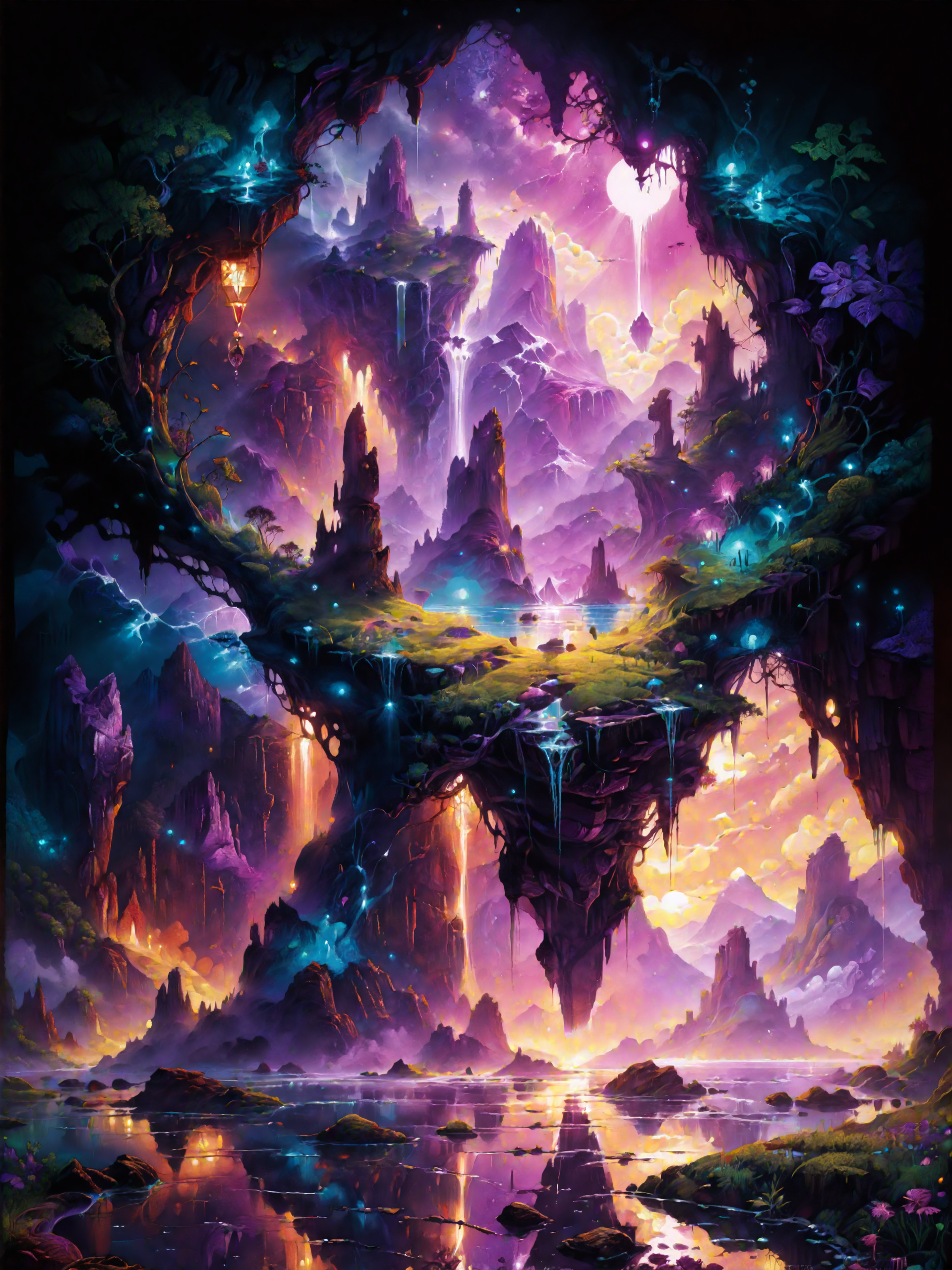 <lora:more_artful-xl:0.8> <lora:add-detail-xl:2.4> <lora:style-matte_black_contrast-xl-v3-by_tijuanaslumlord:0.2> <lora:style-glowing_neon-xl-by_cybernella:0.8> <lora:envybetterhiresfixxl01-xl:0.0:hr=0.4>, vntblk, movie poster art, [blood moon, red moon, darkest night, the (three pyramids:1.2) of giza, low angle, black and red hues:famous artwork by (sylvain sarrailh:1.4) and (josephine wall:1.3), (artifact:1.3), ominous dark (bewildering and curious:1.3) landscape with towering (obelisks:1.4) standing in a straight line, glowing ornate lovecraftian artifact, jagged rock formations, night sky, mysterious, ethereal, deserted, dark corners, (obsidian black:1.1), (anthrazit grey:1.1), (bordeaux:1.1), (deep purple:0.8), (dark teal:0.7), (cyan:0.6), (grey:0.5):18], ultra detailed