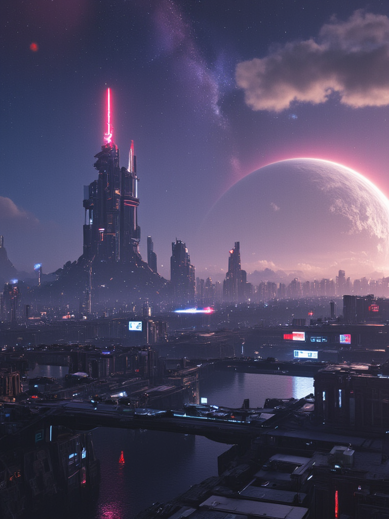 <lora:Space_Worlds_01__Poetic_flux2:1>  sw01p_flux, in space, space nebula, planet decaying, chaos, destruction, end of world, space war, space battle, <lora:citybkgv2:1> citybkg, cyberpunk city,