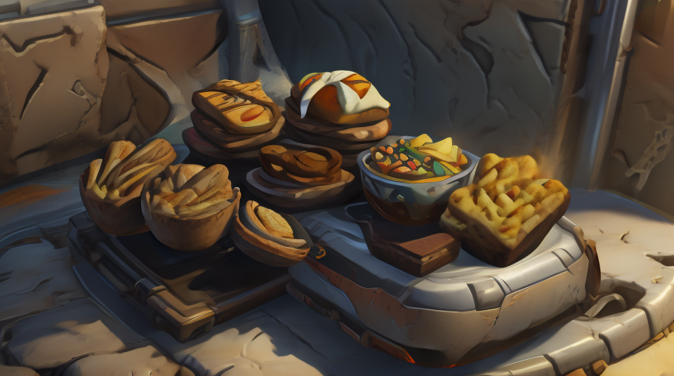 overwatch <lora:OverwatchTech:1.2> owtech scifi stylized-3d wide-angle wide-shot-of A community-gathering with-people-of-all-ages-enjoying-games music and-food.-3D-rendering global-illumination subsurface-scattering specular-lighting hdr 8K nanite-raytraced big-baked-in-bevels <lora:Background_Detail_v3:1> <lora:Detailed_Places_R-128_v1:1> <lora:detail_slider_v4:1>