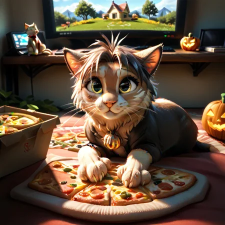 score_9, score_8_up, score_8, mntnnc_md_plz_stand_by, monitor with pizza, (Halloween), cute adorable and fluffy kitty sleeping ontop of a pizza what rests ontop of a pizza box, cat is wearing a tophat, pizza, neko, cat, feline, cheese strings, juicy, perfectly baked pizza, juicy hawaian pizza, cozy atmosphere, creative light overlay, 4k, masterpiece, (masterpiece), best quality, (4K), (cinematic lighting), highly detailed, 8K, UHD, ultra detailed, immersive picture, vivid colors, volumetric light, cinematic light, RAW photo, Norway, delicate forest grove, wild nature, picturesque scenery, enchanting sunrays, beautiful sky, majestic landscape, pristine vegetation, desolate atmosphere, morning forest glade, creek, photorealistic, masterpiece, 64k, UHD, ultra detailed, vivid colors, high quality, sharp focus
hawaii atmosphere, mntnnc_md_plz_stand_by, fluffy wild kitty cat, NightScapes,