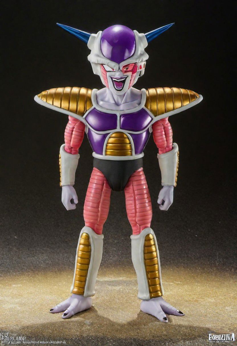 (best quality, masterpiece, detailed, highly detailed face) Freezer Armor Smile