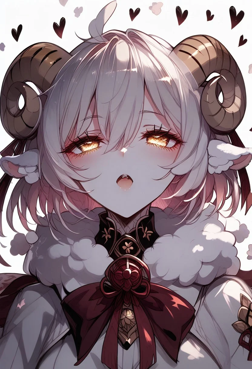 source_anime, detailed eyes, dynamic angle, dynamic pose, random emotion,
expressiveh,
detail backround,
BREAK
sharp style, bottom lighting, dynamic angle, red_dark_light,
random pose, random emotion,
BREAK
(Masterpiece), (expressive eyes), 1girl, eyes wide open,
Weresheep, wool, wool hair, segmented horns, ram horns, kneehigh fur, hooves, ready for a kiss face,
pinup pose, sexy, erotic,
(score_9, score_8_up, score_7_up),
<lora:MGE_V5.0:1.2>
BREAK
detailed eyes,
